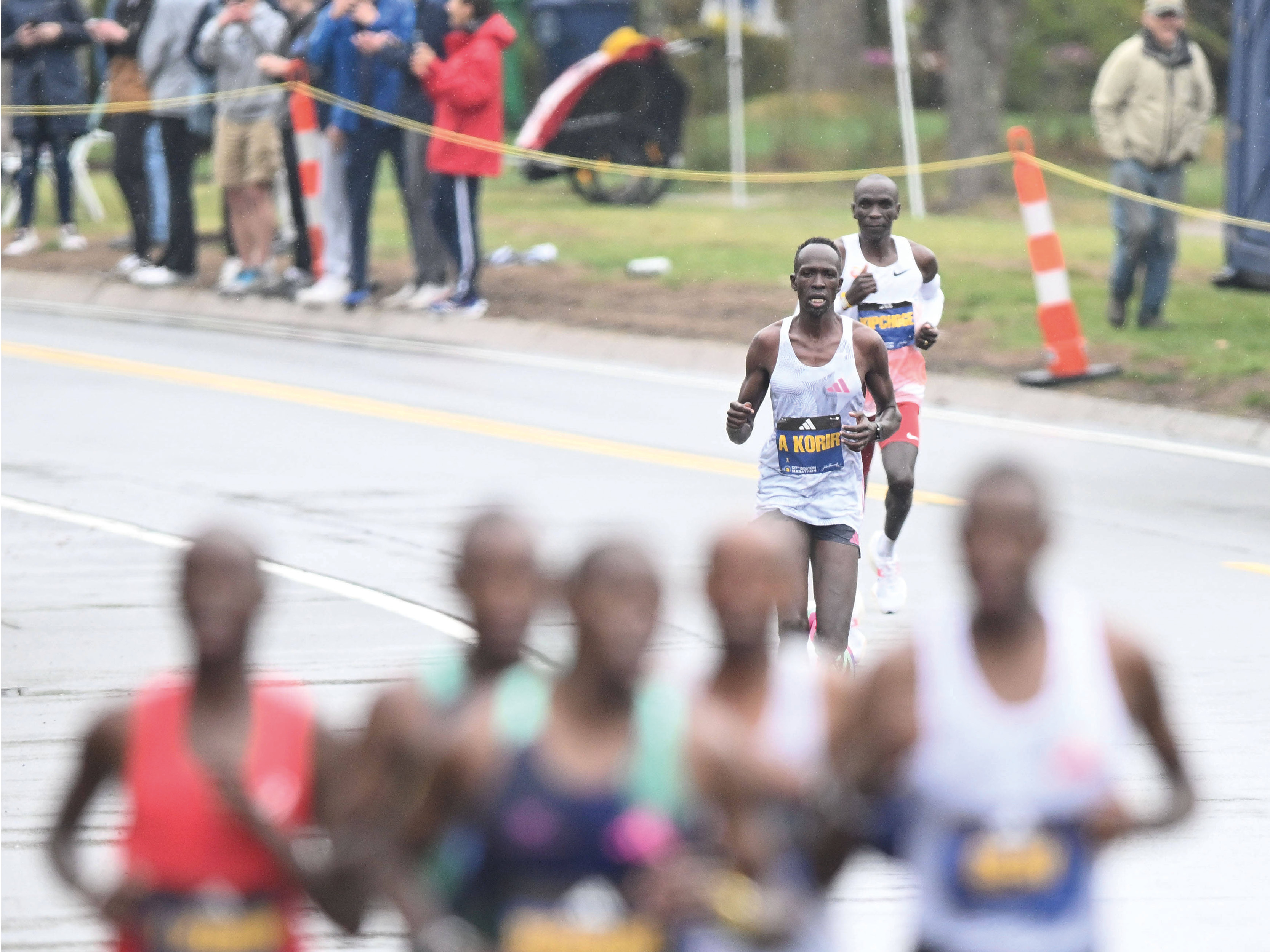 127. BostonMarathon Eliud Kipchoge abgehängt − Evans Chebet